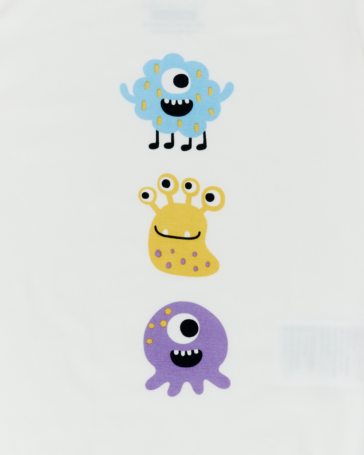 Monster Bodysuit - 3 Pack
