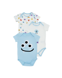 Monster Bodysuit - 3 Pack