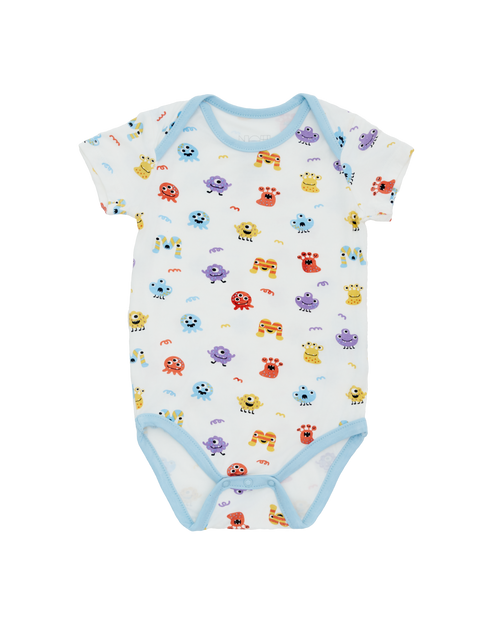 Monster Bodysuit - 3 Pack