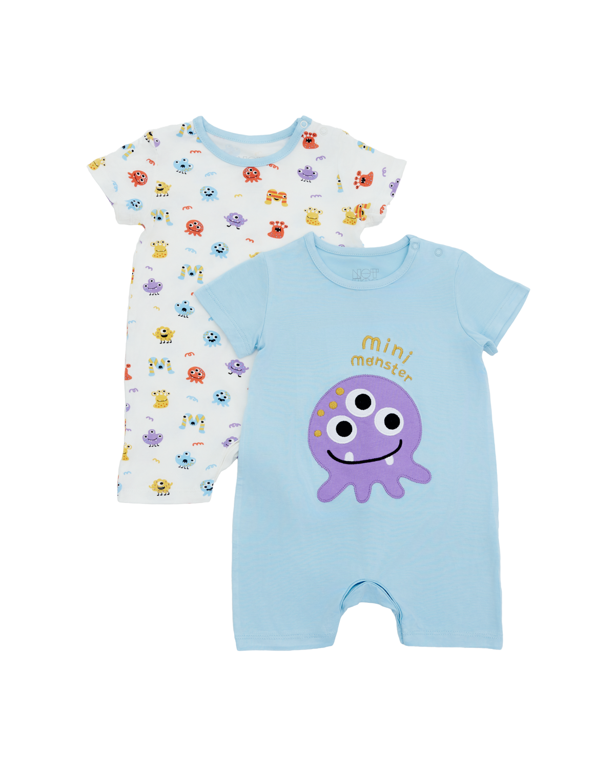 Monster Romper - 2 Pack