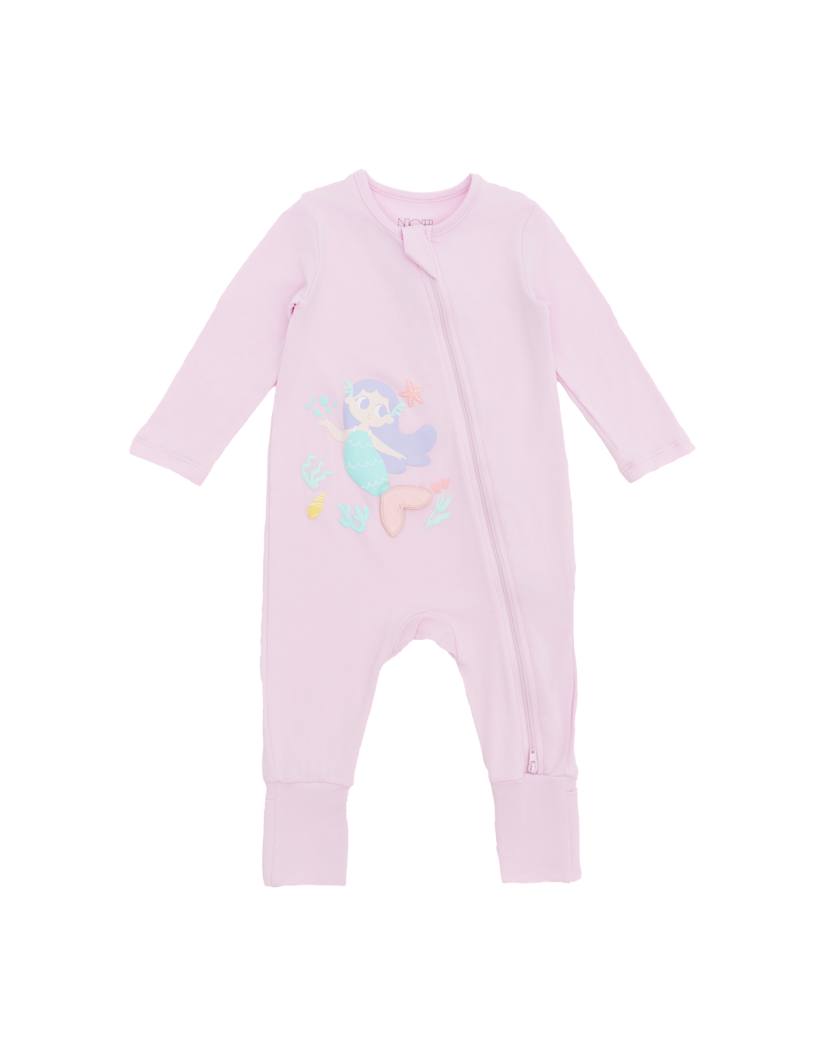 Mermaid Sleepsuit - 2 Pack