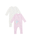 Mermaid Sleepsuit - 2 Pack
