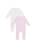 Mermaid Sleepsuit - 2 Pack