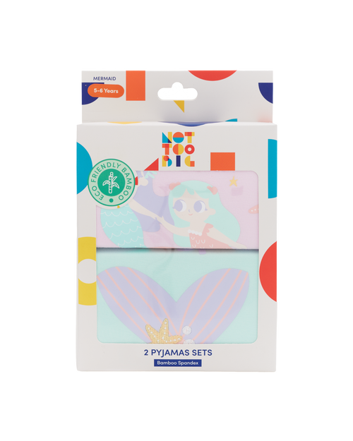 Mermaid Pyjamas - 2 Pack