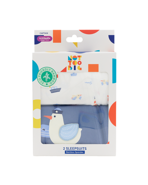 Captain Sleepsuit - 2 Pack