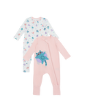 Kitten Sleepsuit - 2 Pack