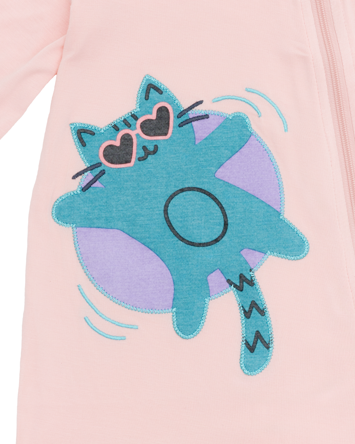 Kitten Sleepsuit - 2 Pack