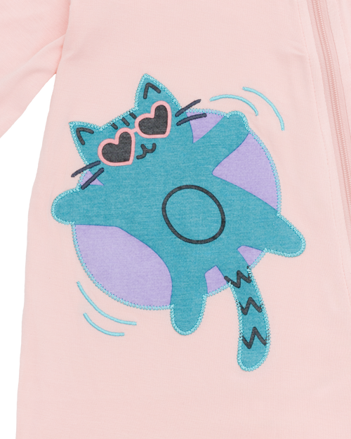 Kitten Sleepsuit - 2 Pack