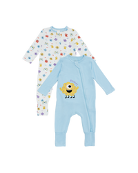 Monster Sleepsuit - 2 Pack