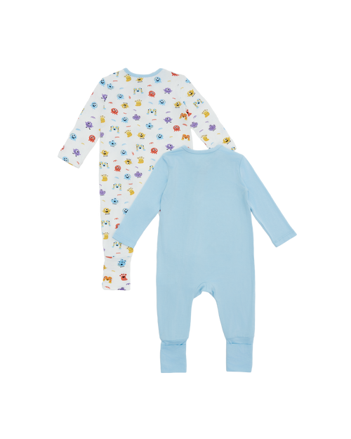 Monster Sleepsuit - 2 Pack