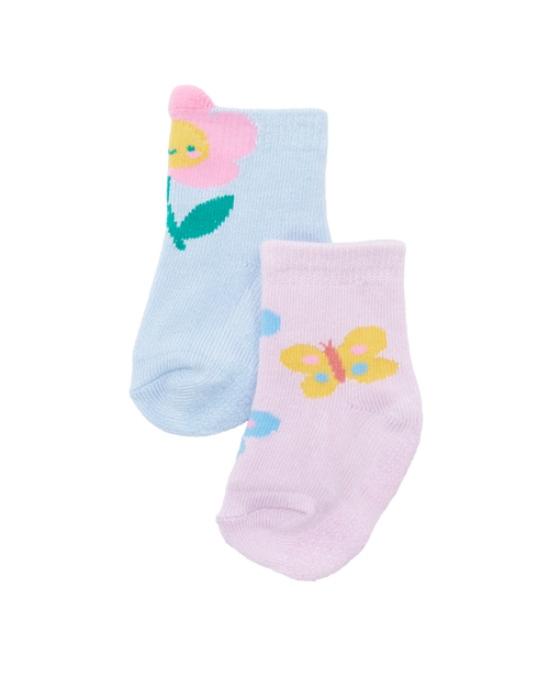 Tiny Blossom Socks - 2 Pack