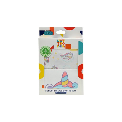 Not Too Big Unicorn Shorties -2 Pack