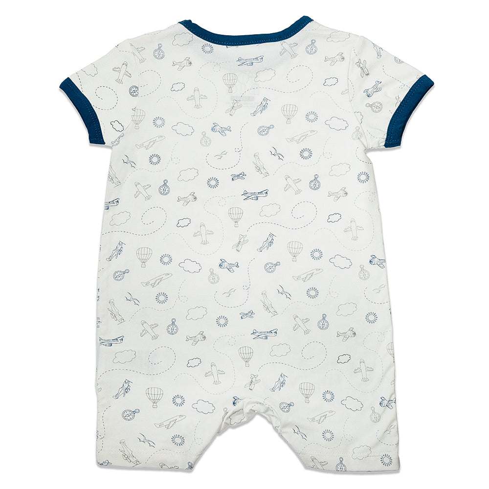 Not Too Big Pilot Romper - 2PK