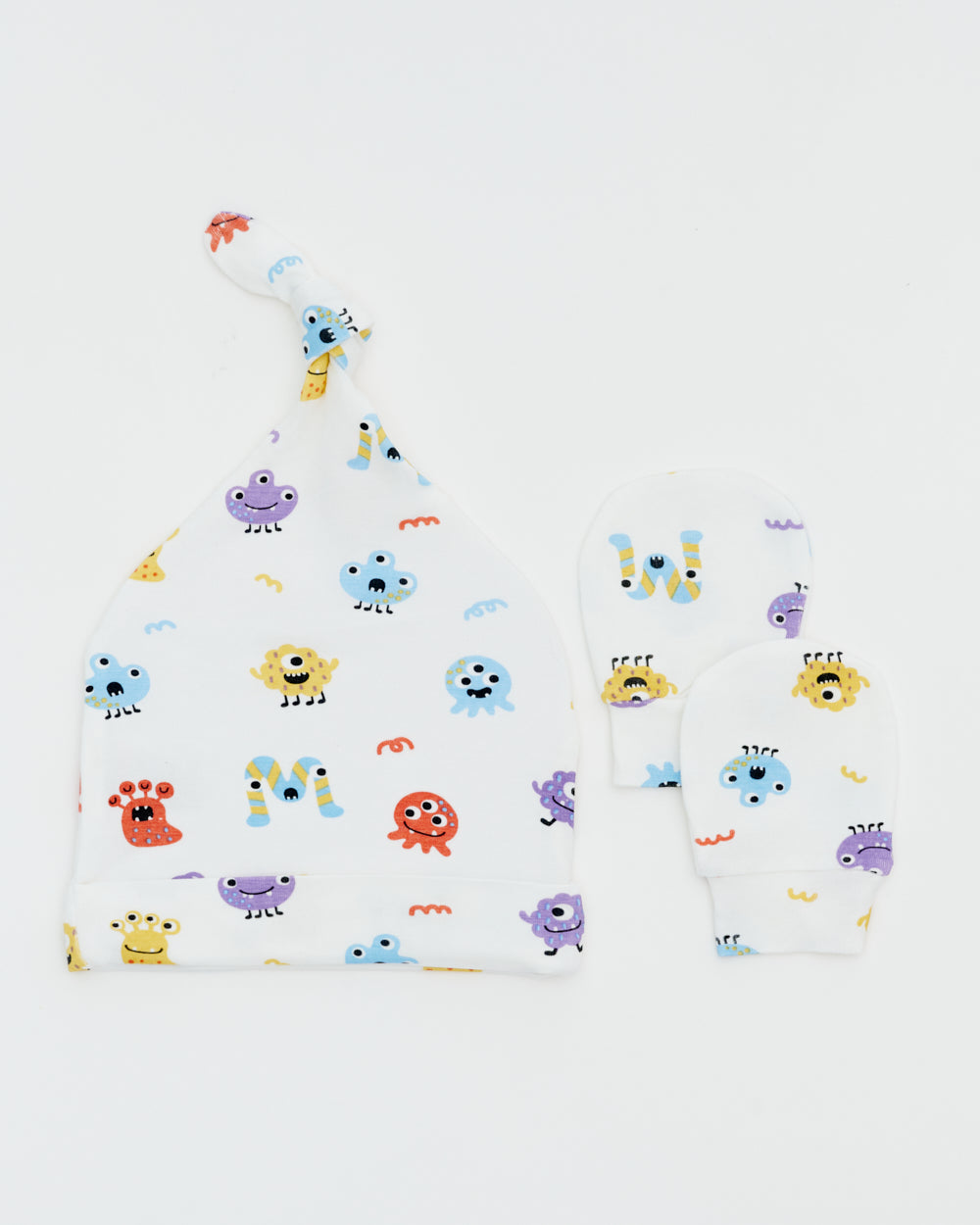 Not Too Big Monster Hat And Mitts Accessories Set