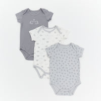Elephant Bodysuit -3 Pack