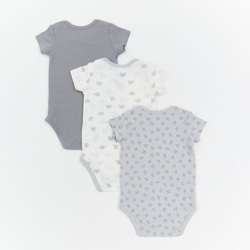 Elephant Bodysuit -3 Pack