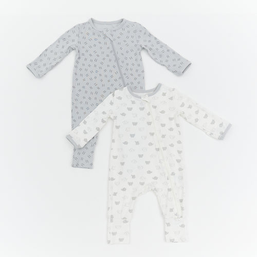 Elephant Sleepsuit -2 Pack