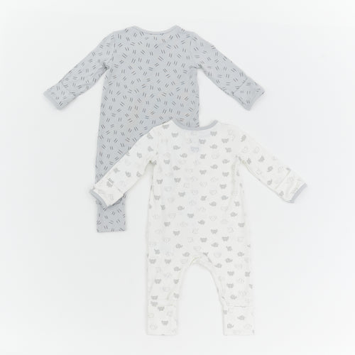 Elephant Sleepsuit -2 Pack