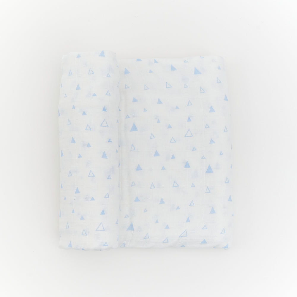 Not Too Big Essential Bamboo Swaddles 3pk - Assorted Colours