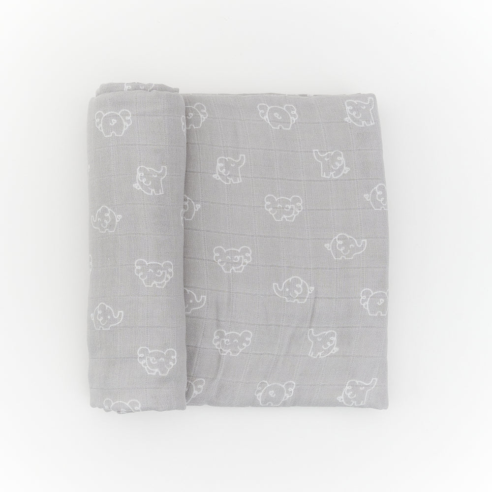 Not Too Big Essential Bamboo Swaddles 3pk - Assorted Colours