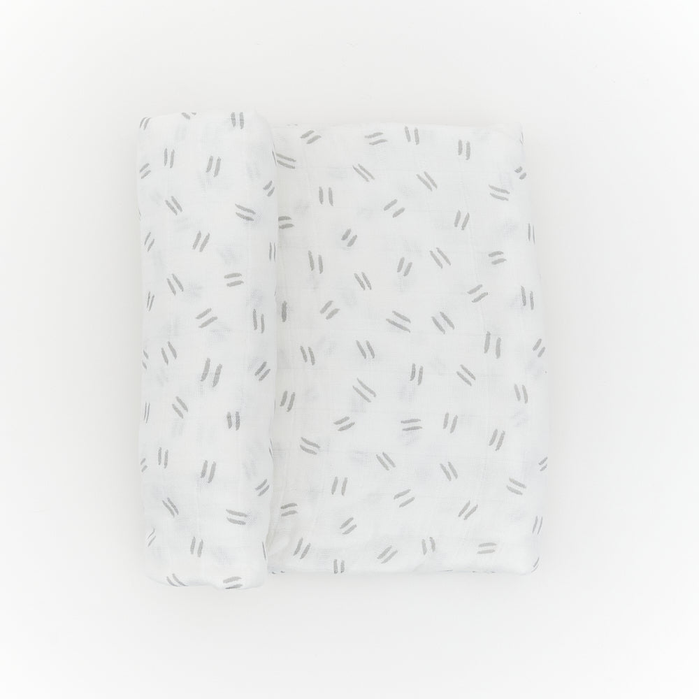 Not Too Big Essential Bamboo Swaddles 3pk - Assorted Colours