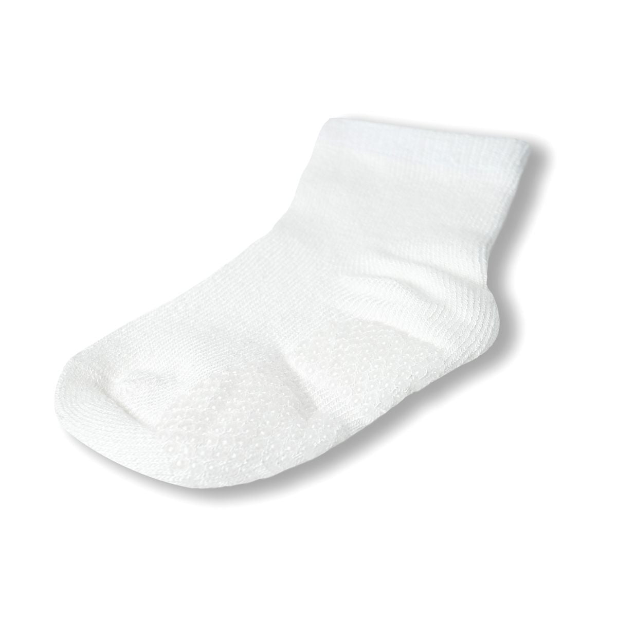 White non deals skid socks