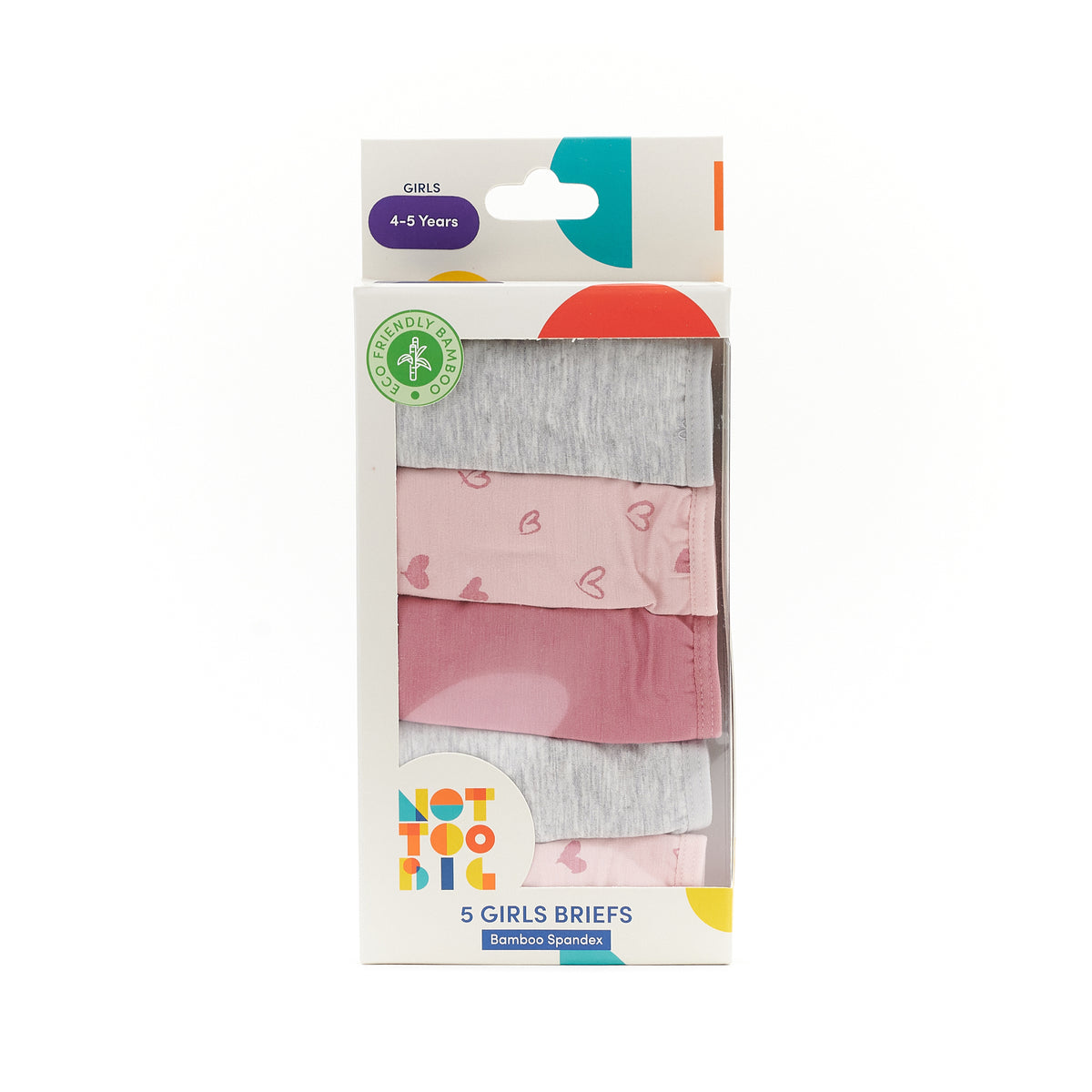 Not Too Big Girl Brief - 5 Pack