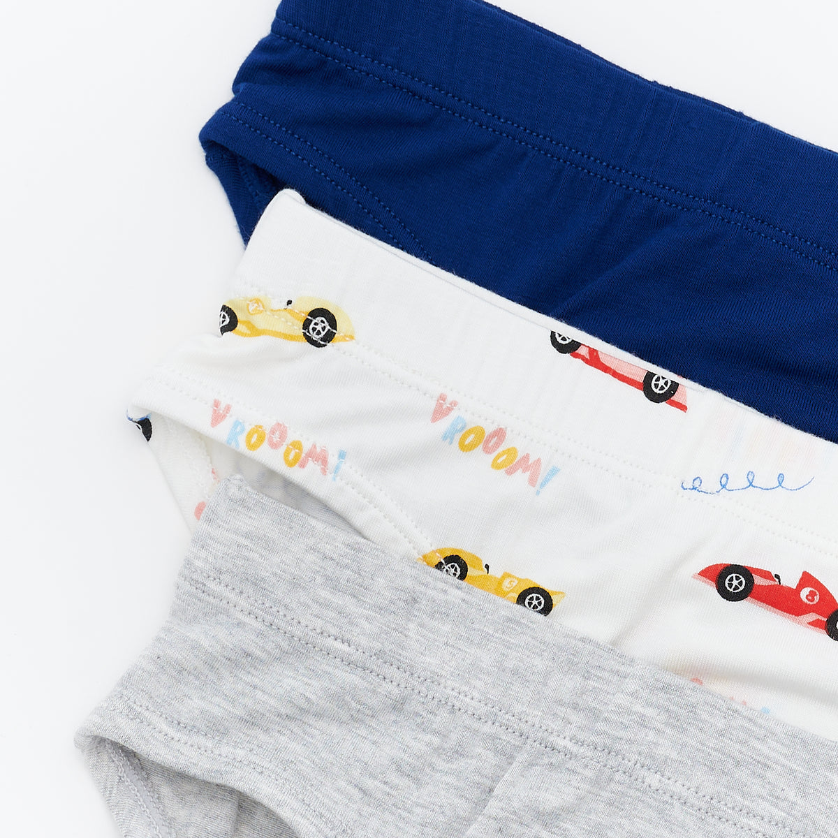 Not Too Big Tiny Racer Brief -5 Pack