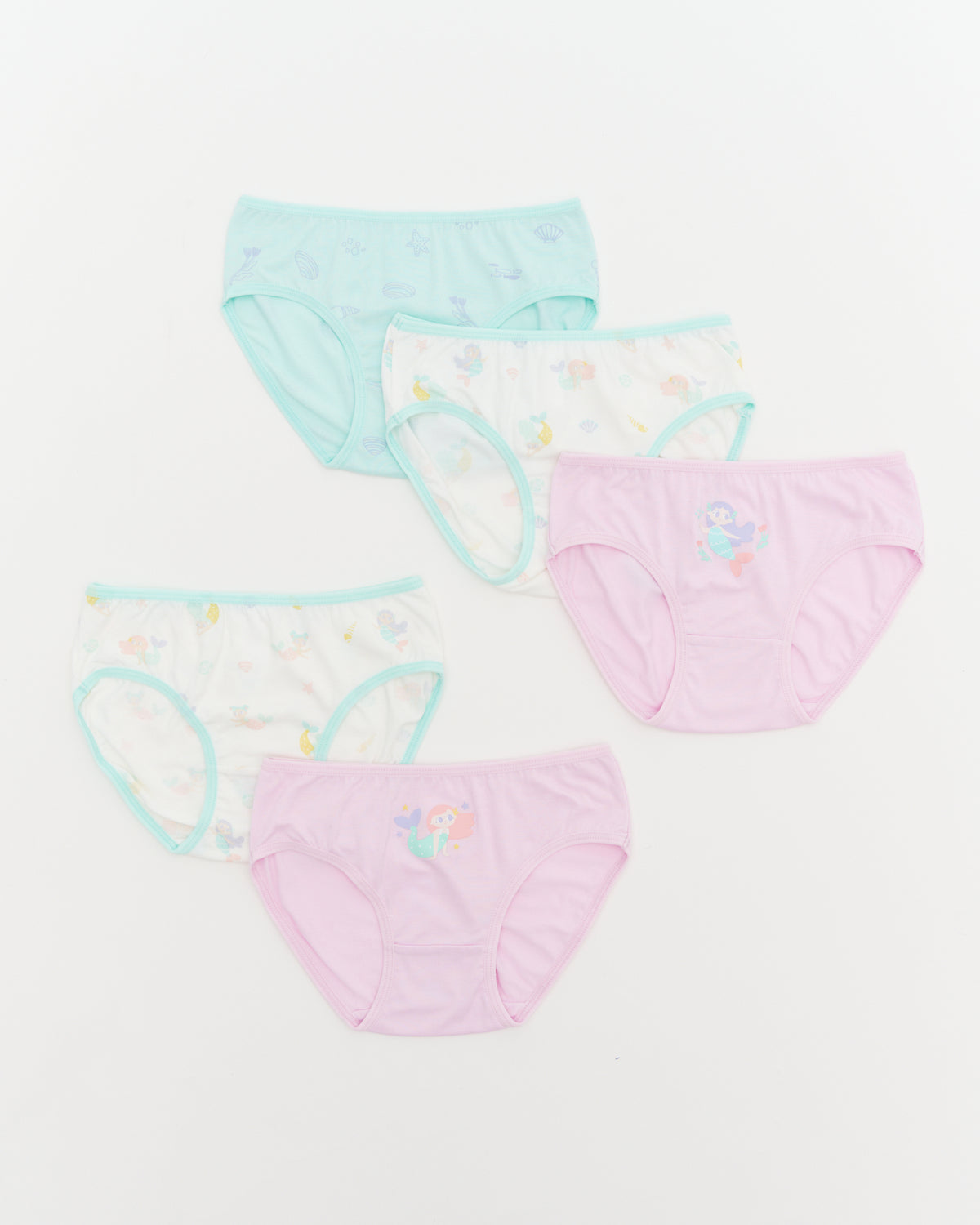 Not Too Big Mermaid Brief - 5 Pack