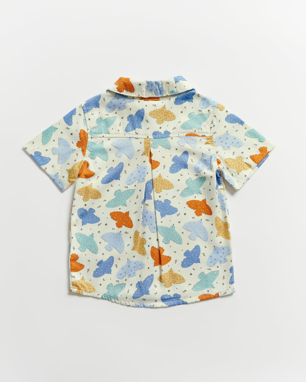 Not Too Big Birds Collared Shirt - Playground