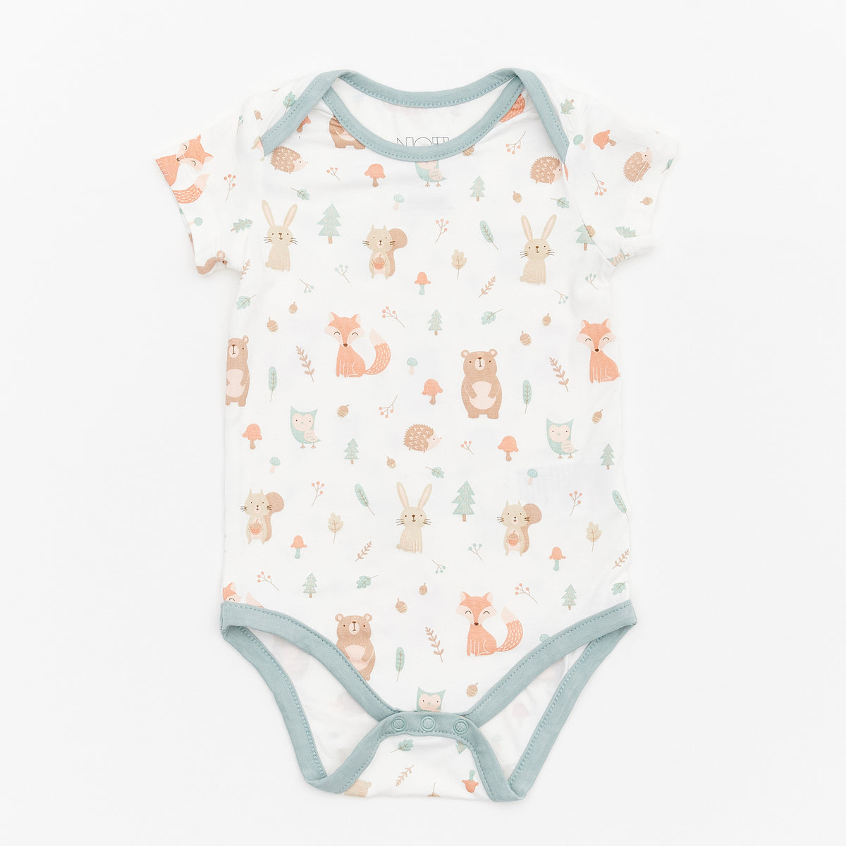 Not Too Big Woodland Bodysuit - 3 Pack