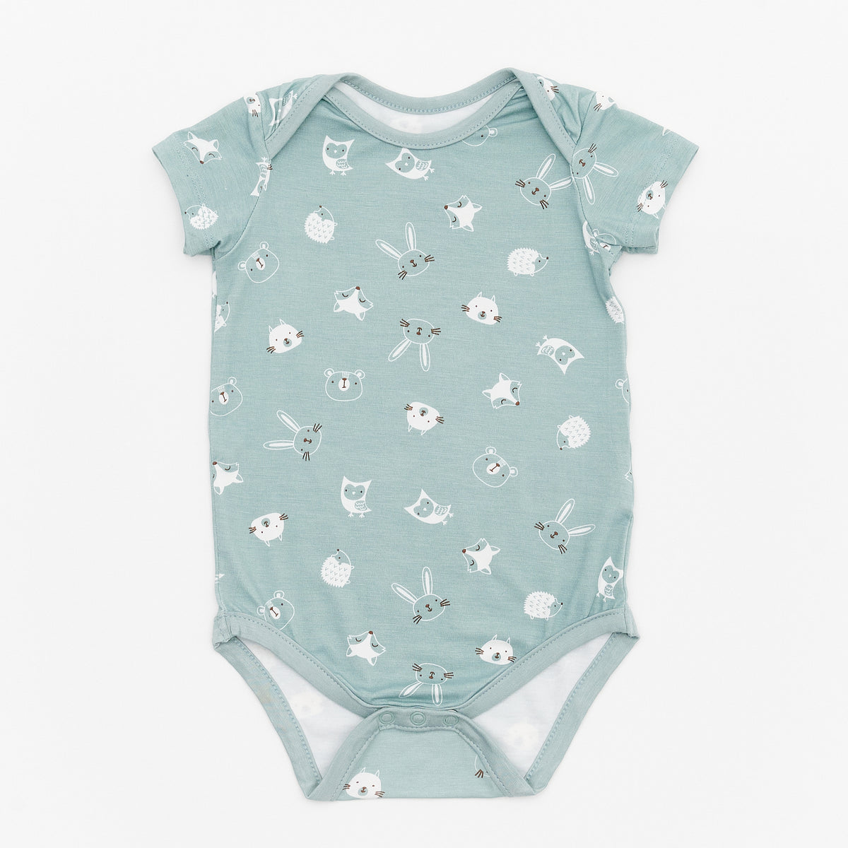 Not Too Big Woodland Bodysuit - 3 Pack