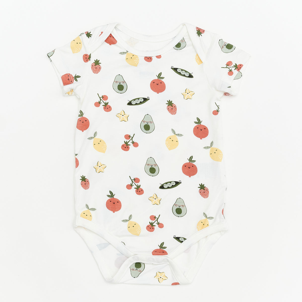 Not Too Big Farm To Table Short Sleeve Bodysuits - 3 Pack