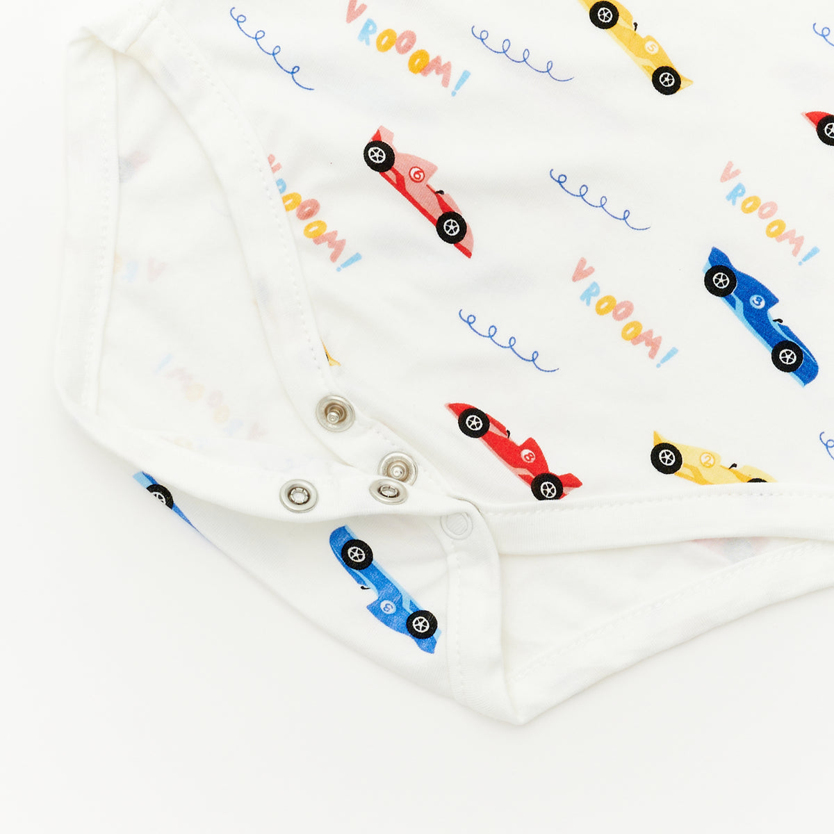 Not Too Big Tiny Racer Short Sleeve Bodysuits - 3 Pack