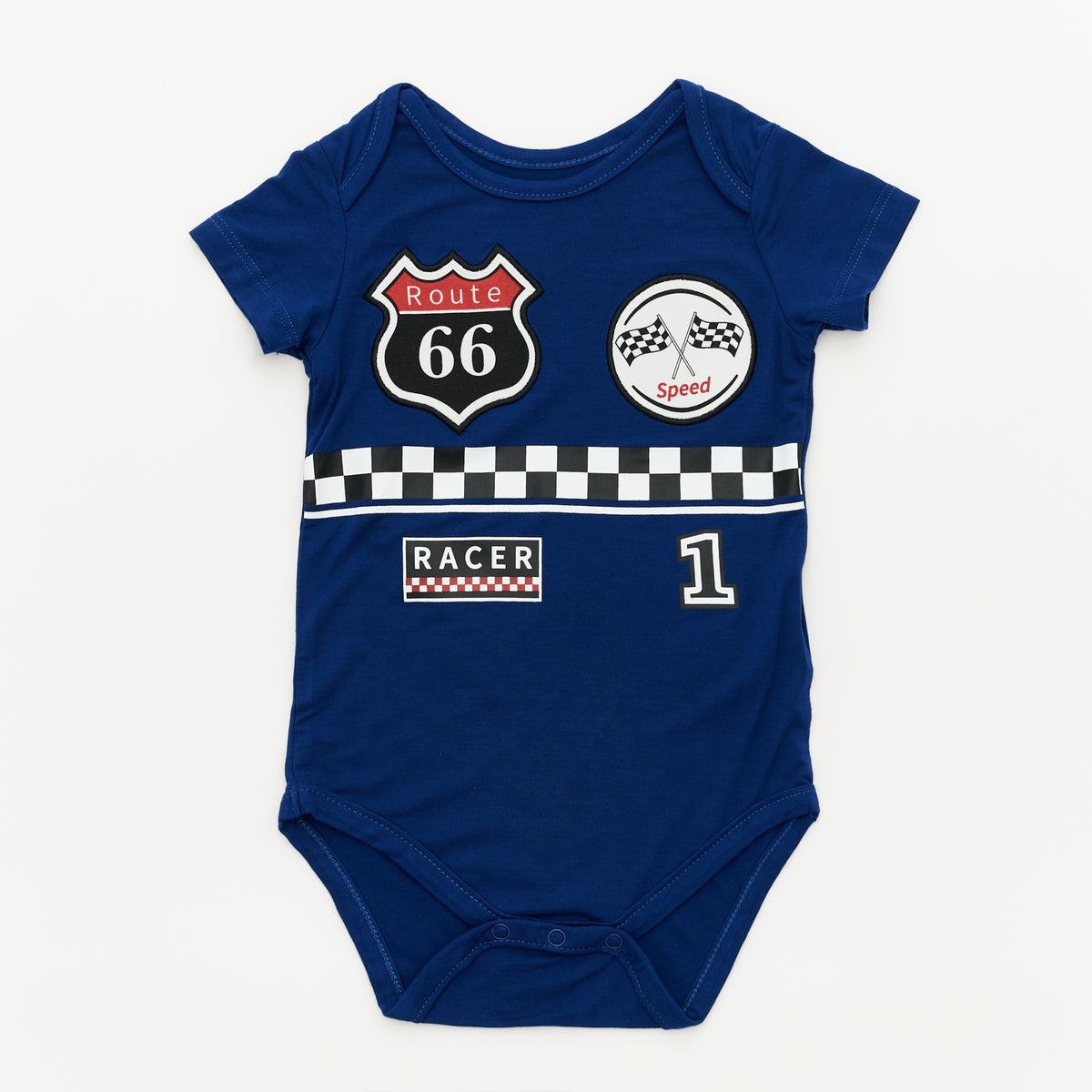 Not Too Big Tiny Racer Short Sleeve Bodysuits - 3 Pack