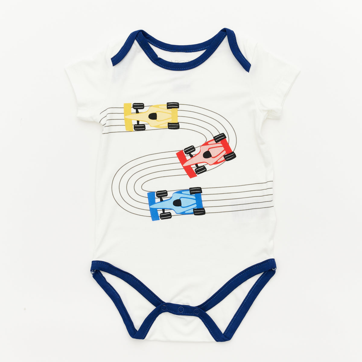 Not Too Big Tiny Racer Short Sleeve Bodysuits - 3 Pack