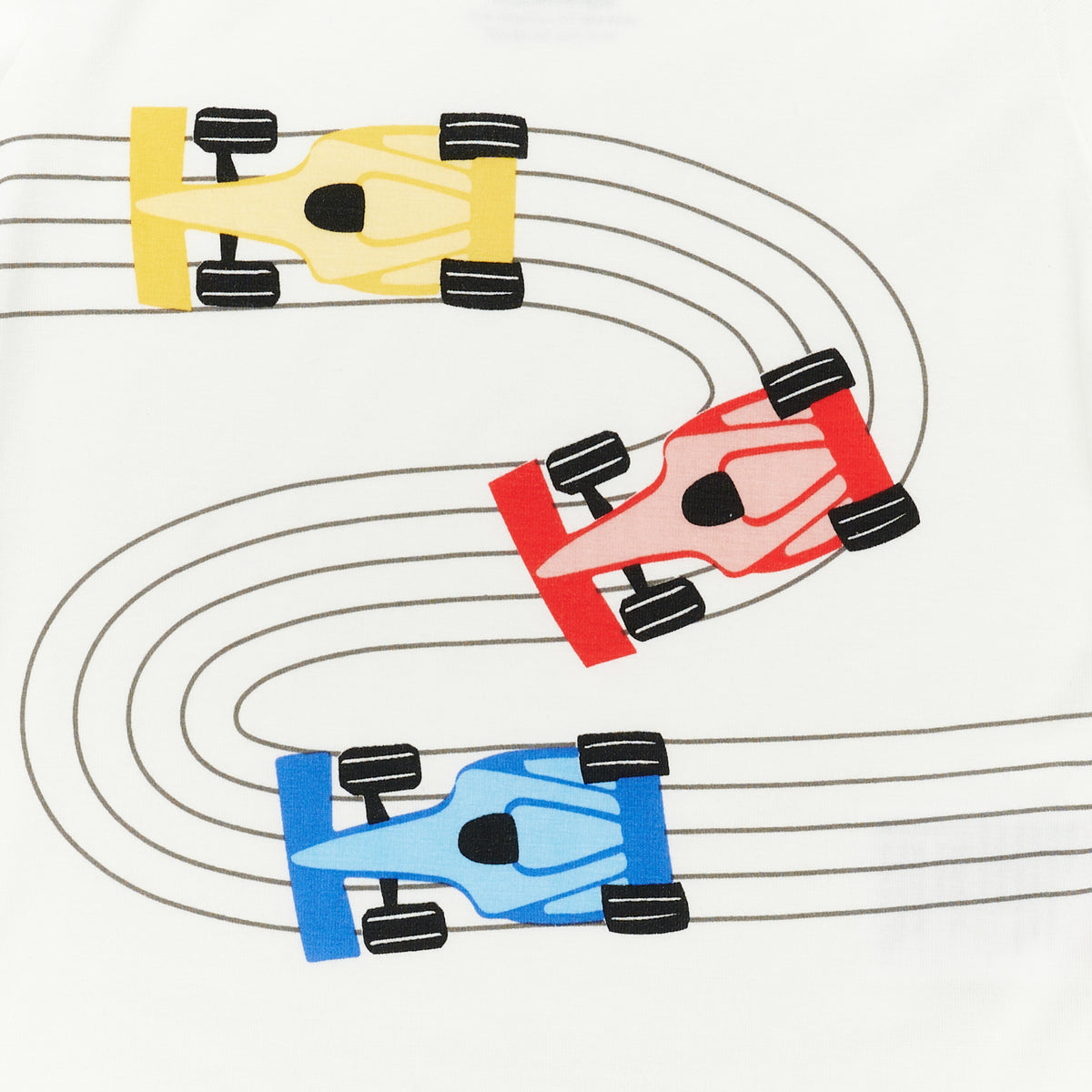 Not Too Big Tiny Racer Short Sleeve Bodysuits - 3 Pack