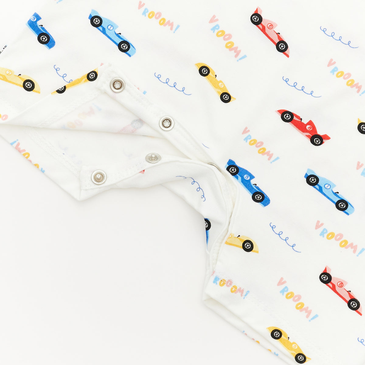 Not Too Big Tiny Racer Short Sleeve Rompers- 2 Pack