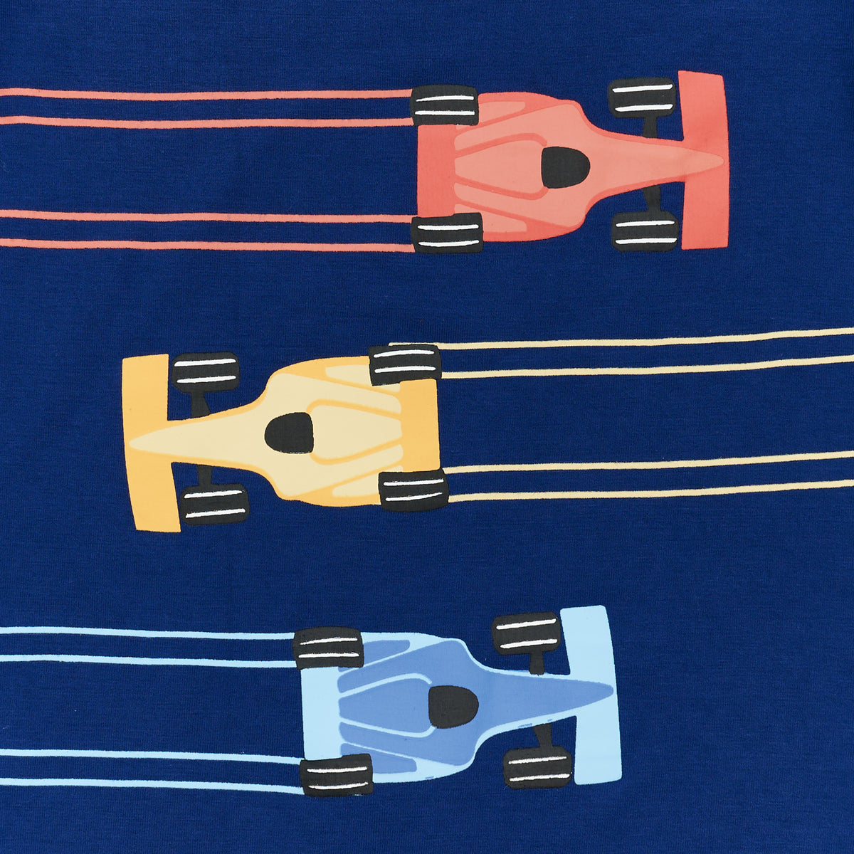 Not Too Big Tiny Racer Short Sleeve Rompers- 2 Pack