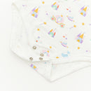 Princess Short Sleeve Bodysuits - 3 Pack