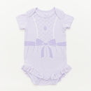 Princess Short Sleeve Bodysuits - 3 Pack