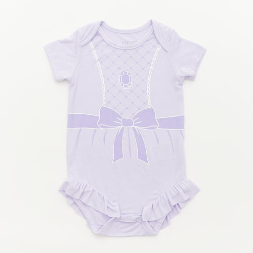 Princess Short Sleeve Bodysuits - 3 Pack