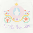 Princess Short Sleeve Bodysuits - 3 Pack