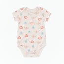 Safari Party Short Sleeve Bodysuit - 3 Pack