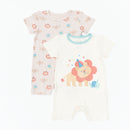 Safari Party Romper - 2 Pack