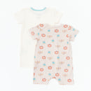 Safari Party Romper - 2 Pack
