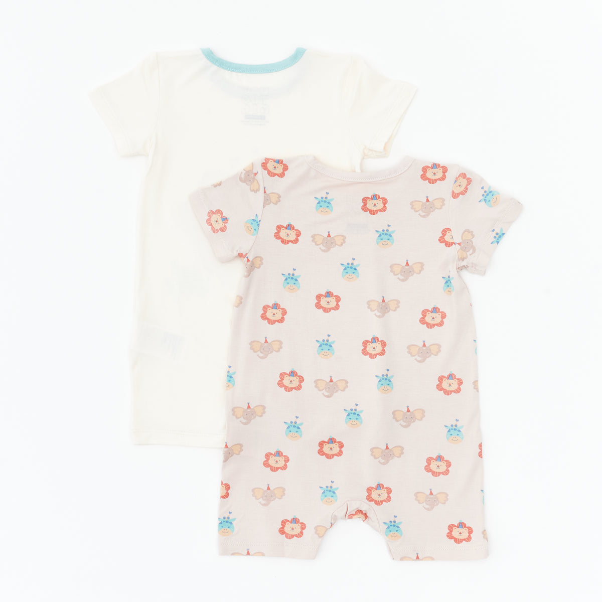 Safari Party Romper - 2 Pack