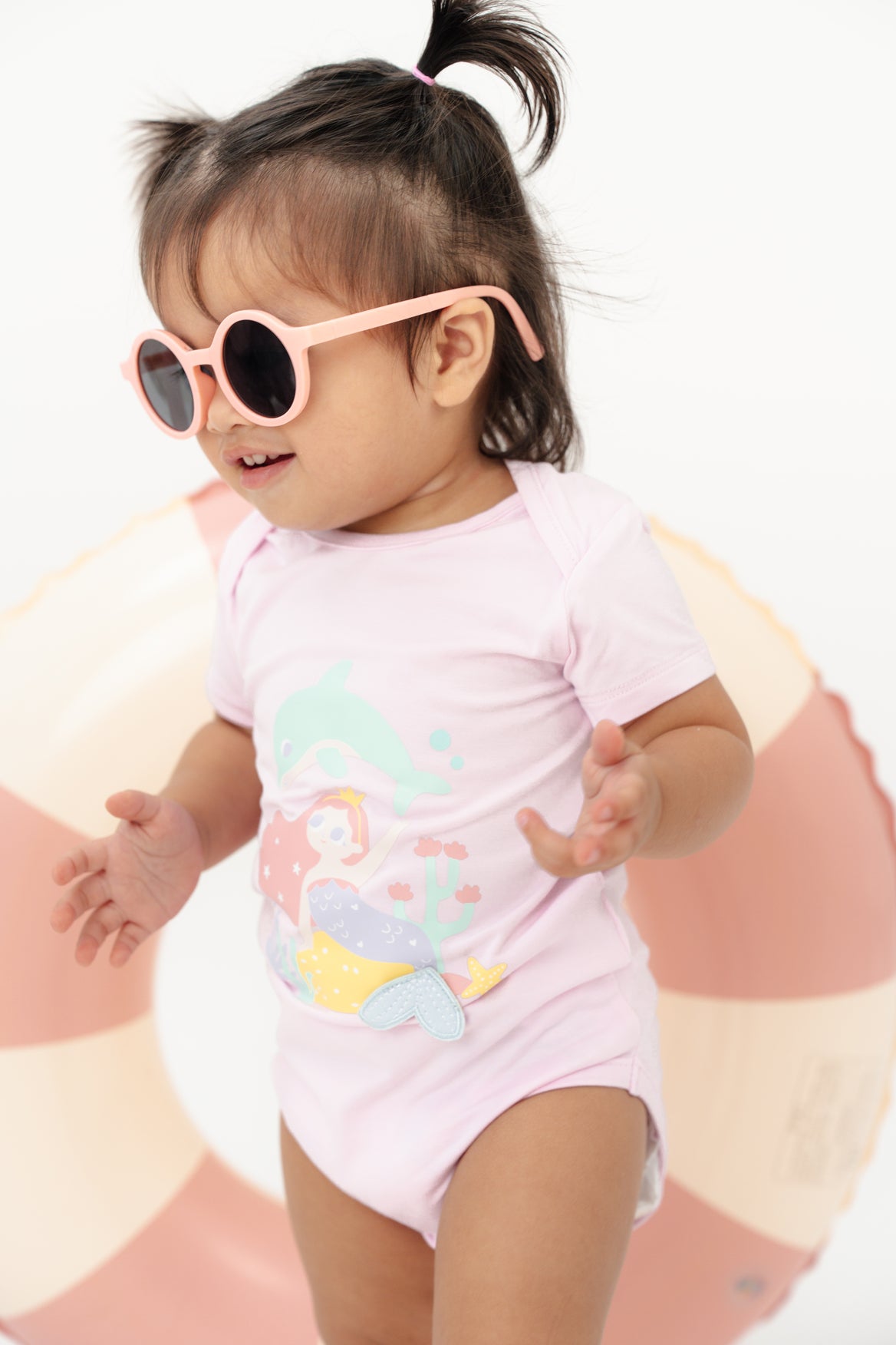 Not Too Big Mermaid Bodysuit - 3 Pack