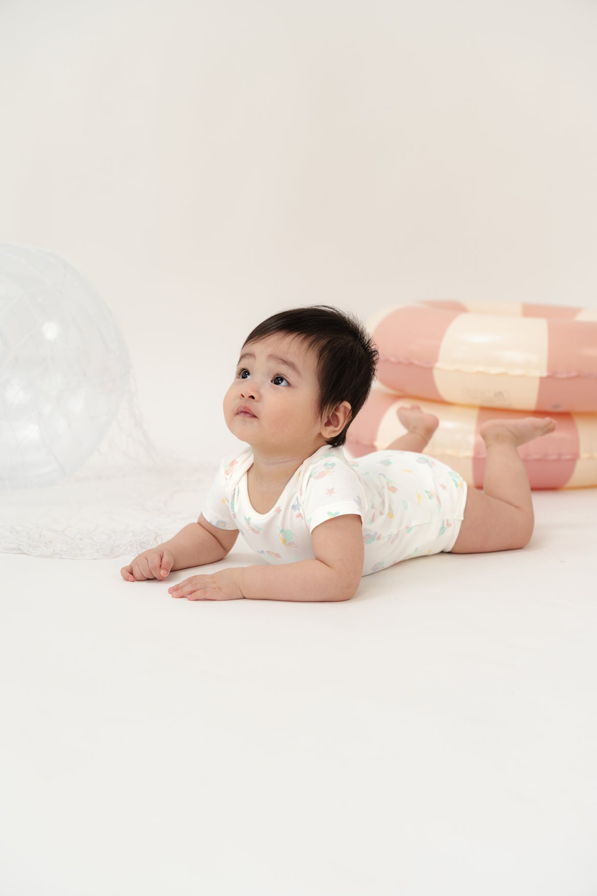 Not Too Big Mermaid Bodysuit - 3 Pack