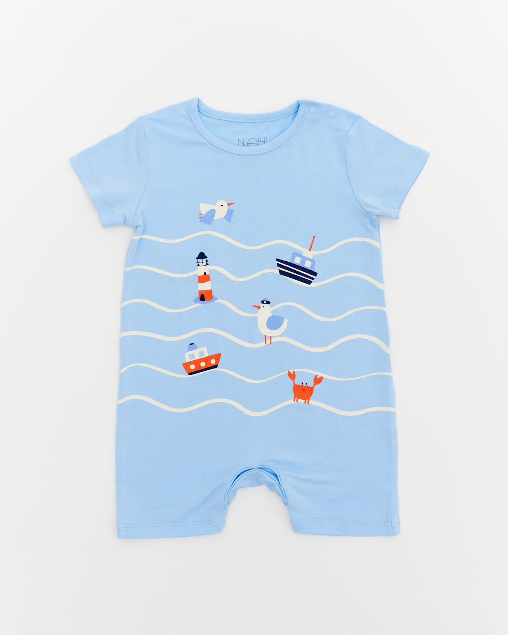 Not Too Big Captain Romper - 2 Pack